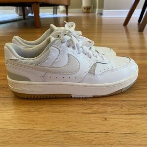 Women’s White Nike Gamma Force Sneakers